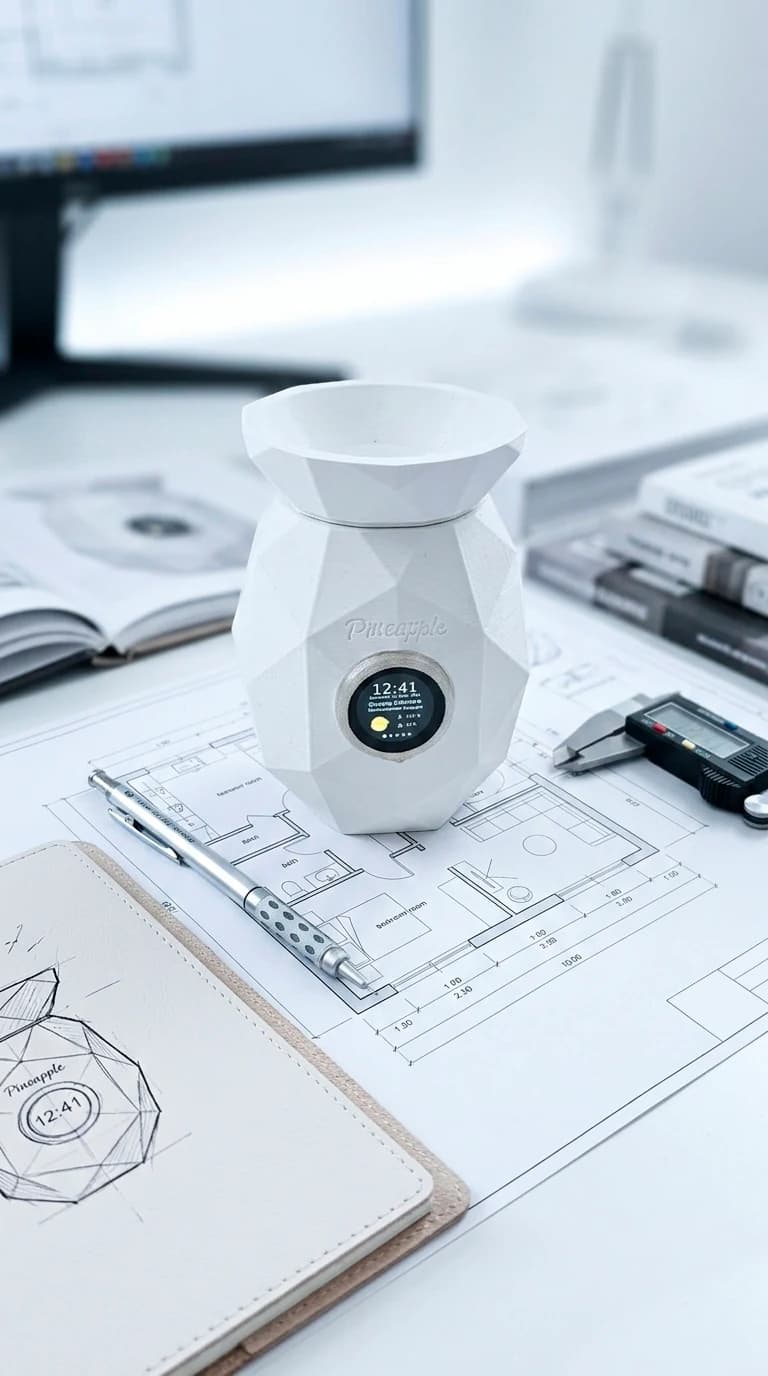 Pineapple Home – progettazione e disegni tecnici